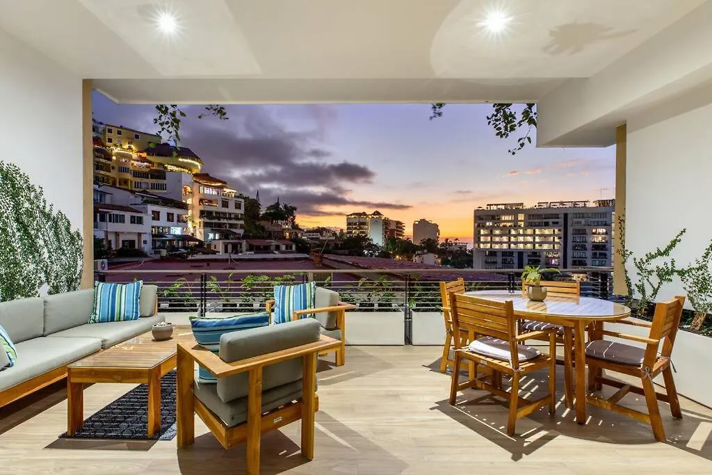 New! Luxury 2Bd 2Ba Romantic Zone Largest Pool In Pv Sea View Balcony Puerto Vallarta