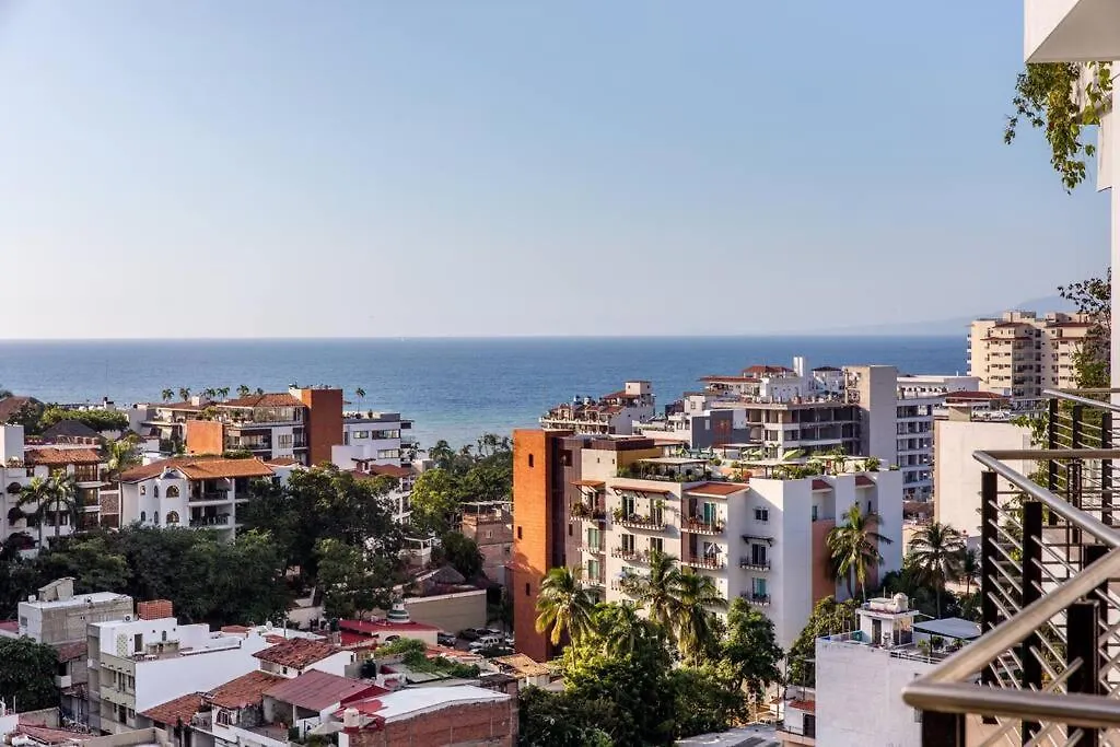 New! Luxury 2Bd 2Ba Romantic Zone Largest Pool In Pv Sea View Balcony Puerto Vallarta Apartment