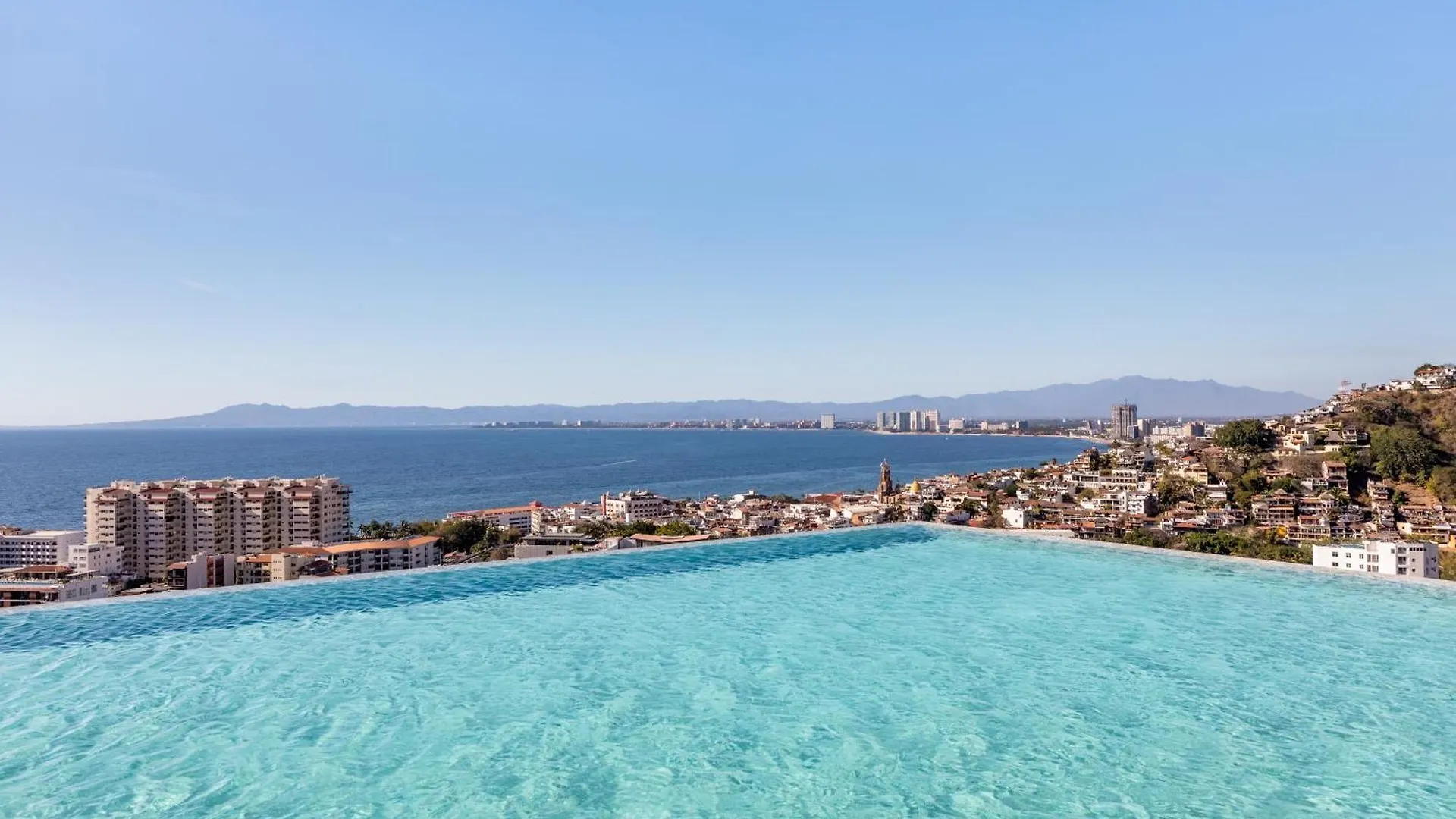 New! Luxury 2Bd 2Ba Romantic Zone Largest Pool In Pv Sea View Balcony Puerto Vallarta